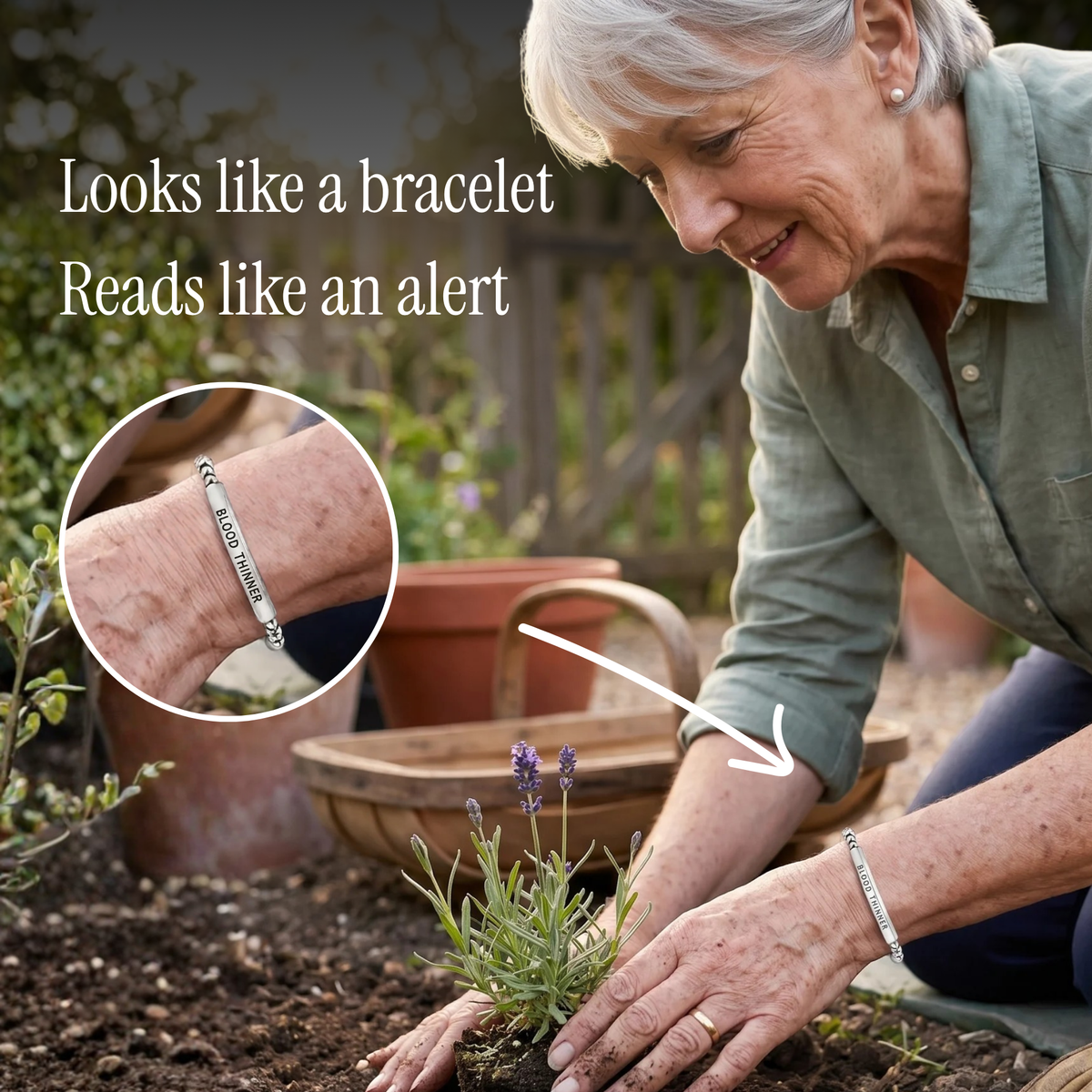 Blood Thinner Slim Bracelet