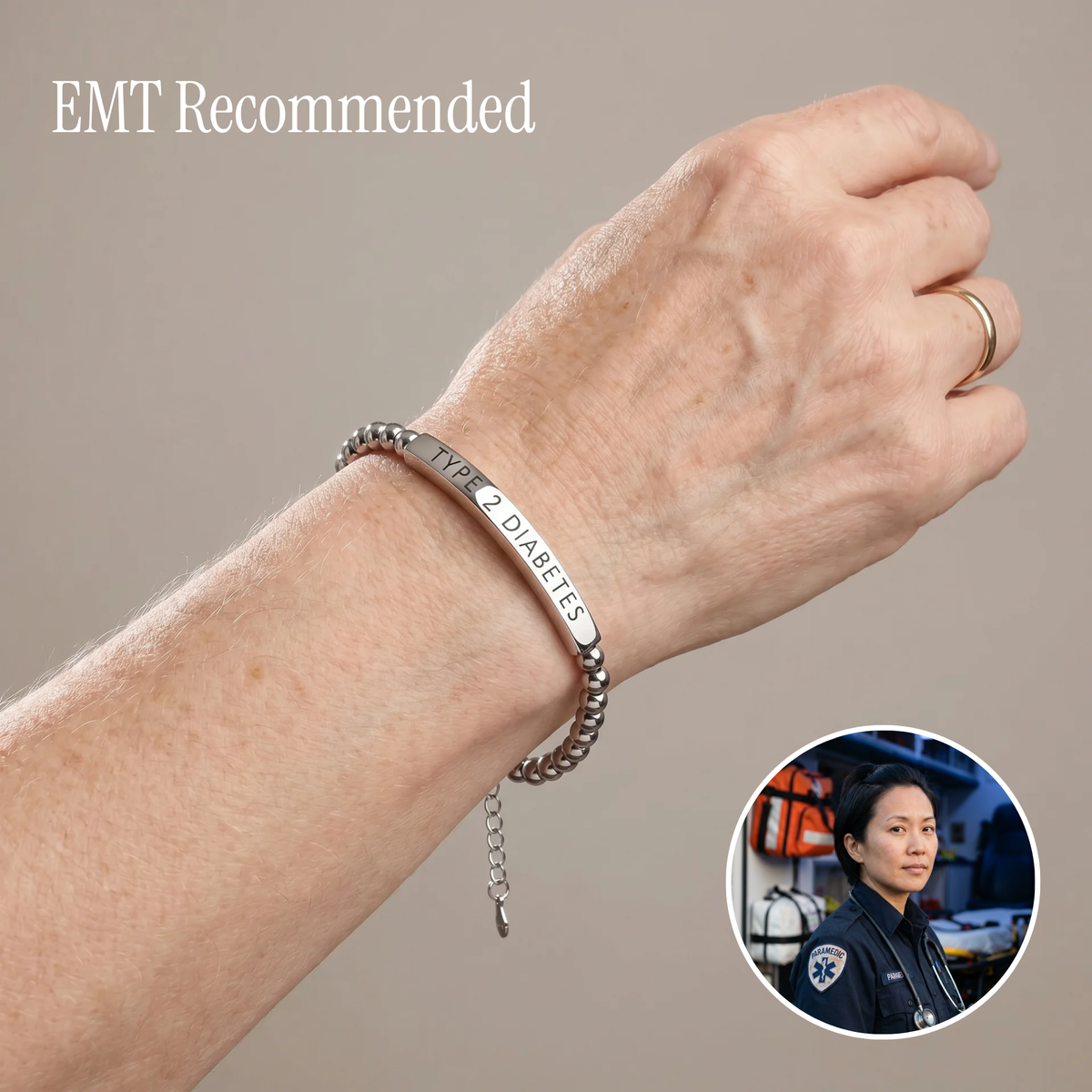 Diabetes Slim Bracelet