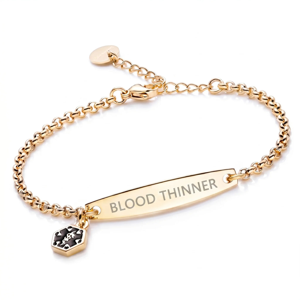 Blood Thinner Slim Bracelet